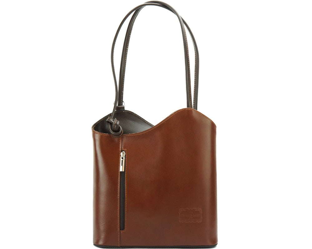 The Cloe Leather Shoulder Bag from Florence, Italy