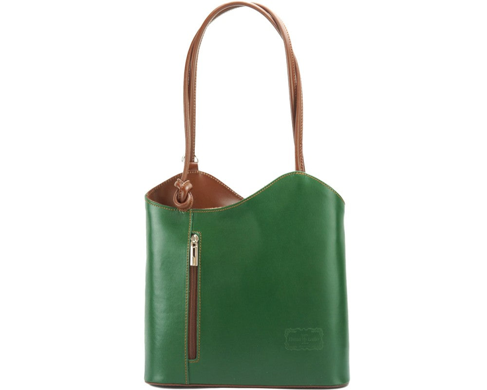 The Cloe Leather Shoulder Bag from Florence, Italy