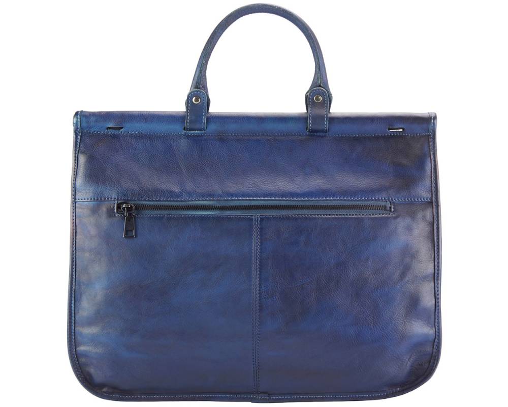 The Florine Leather Business Handbag or Messenger Bag from Florence, Italy