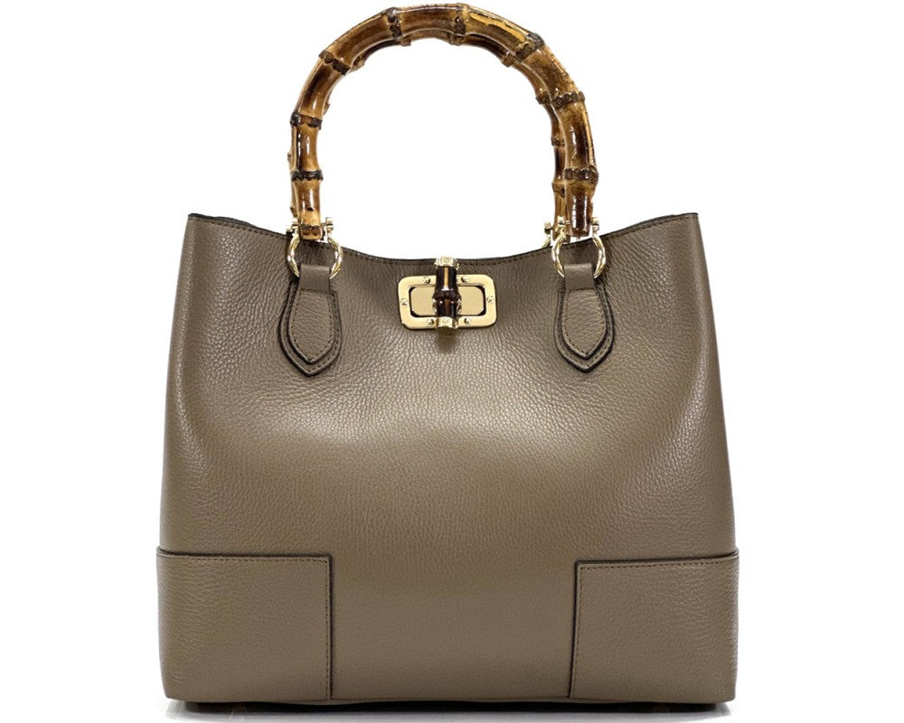 The Fabrizia Leather Handbag from Florence, Italy