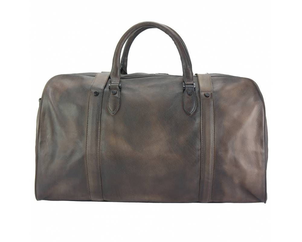 The Serafino Vintage Leather Travel Bag from Florence Italy.