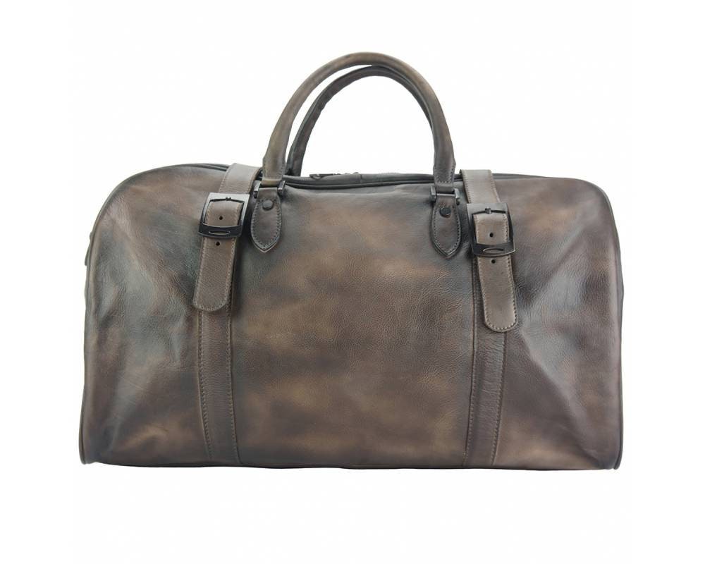 The Serafino Vintage Leather Travel Bag from Florence Italy.